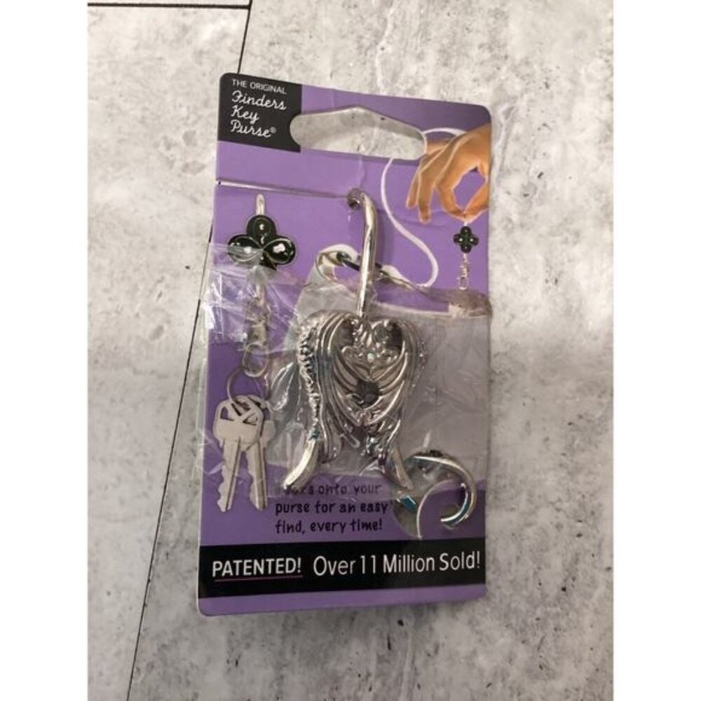 Original Finders Key Purse Motorcycle Metal Key Chains for Women